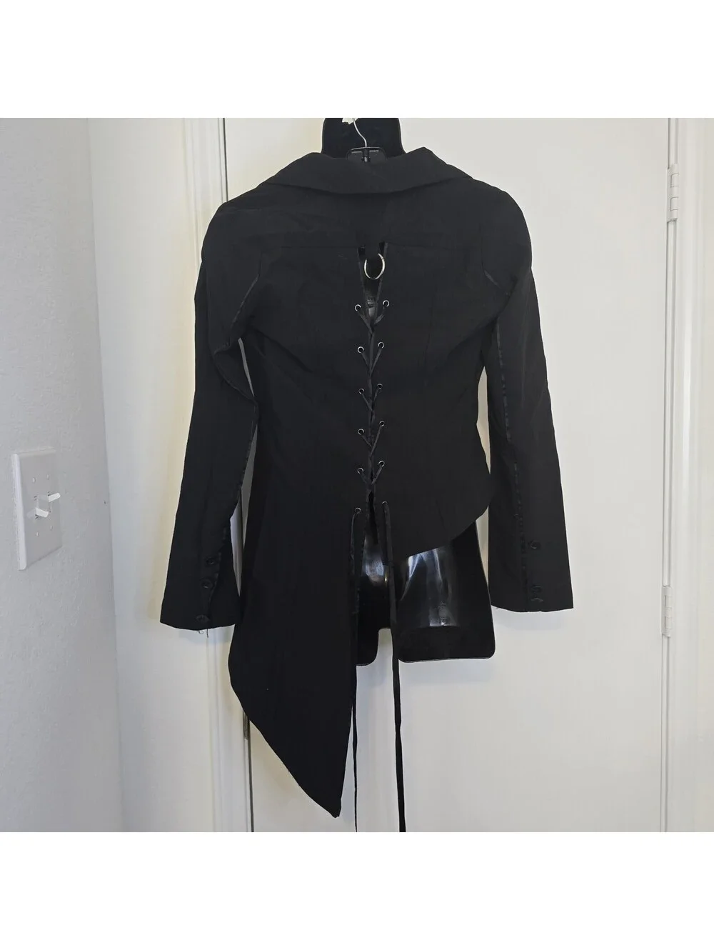 h. NAOTO Blood Asymmetrical Kodona Ouji Jacket Visual Kei